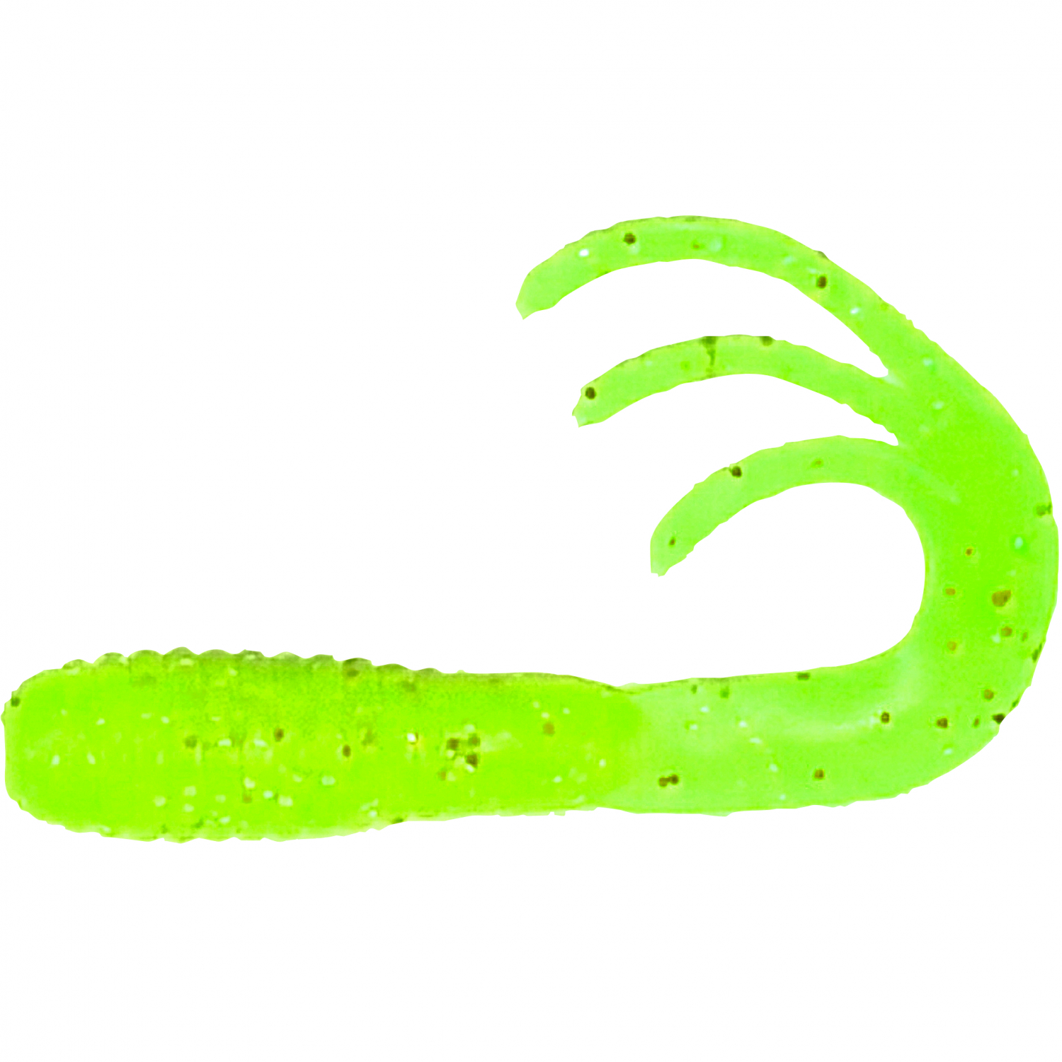 OGP Soft Lures Flexibait Trible Tail Tutti Frutti (Chartreuse) 