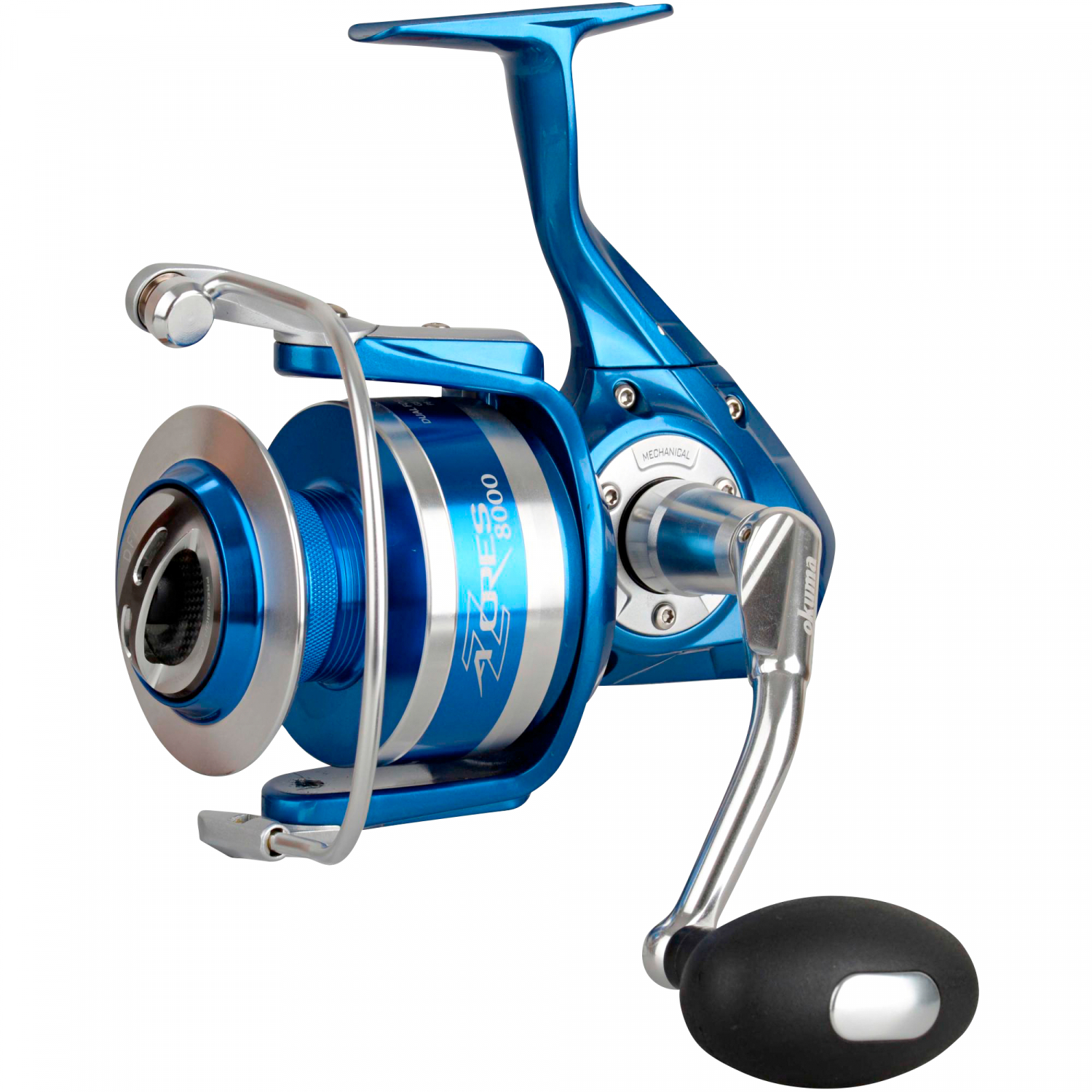 Okuma Azores Blue Spin Fishing Reel Azores- 4000 SW + BRAND NEW + WARRANTY  