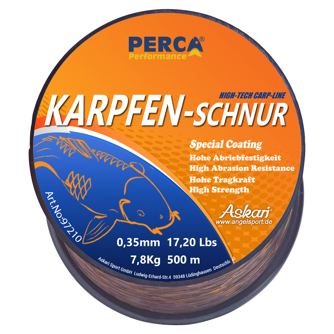 Perca Original Carp Line Performance (brown) 