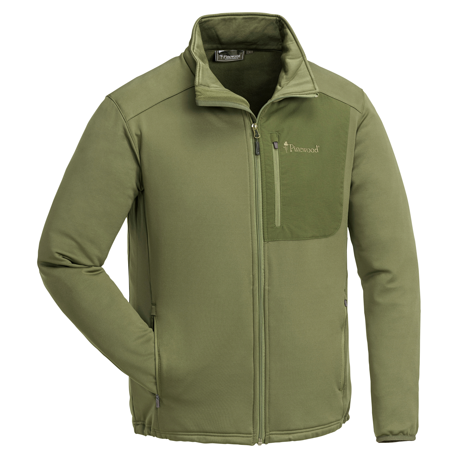 Pinewood Brenton Powerfleece Jacket Men (Leaf) 