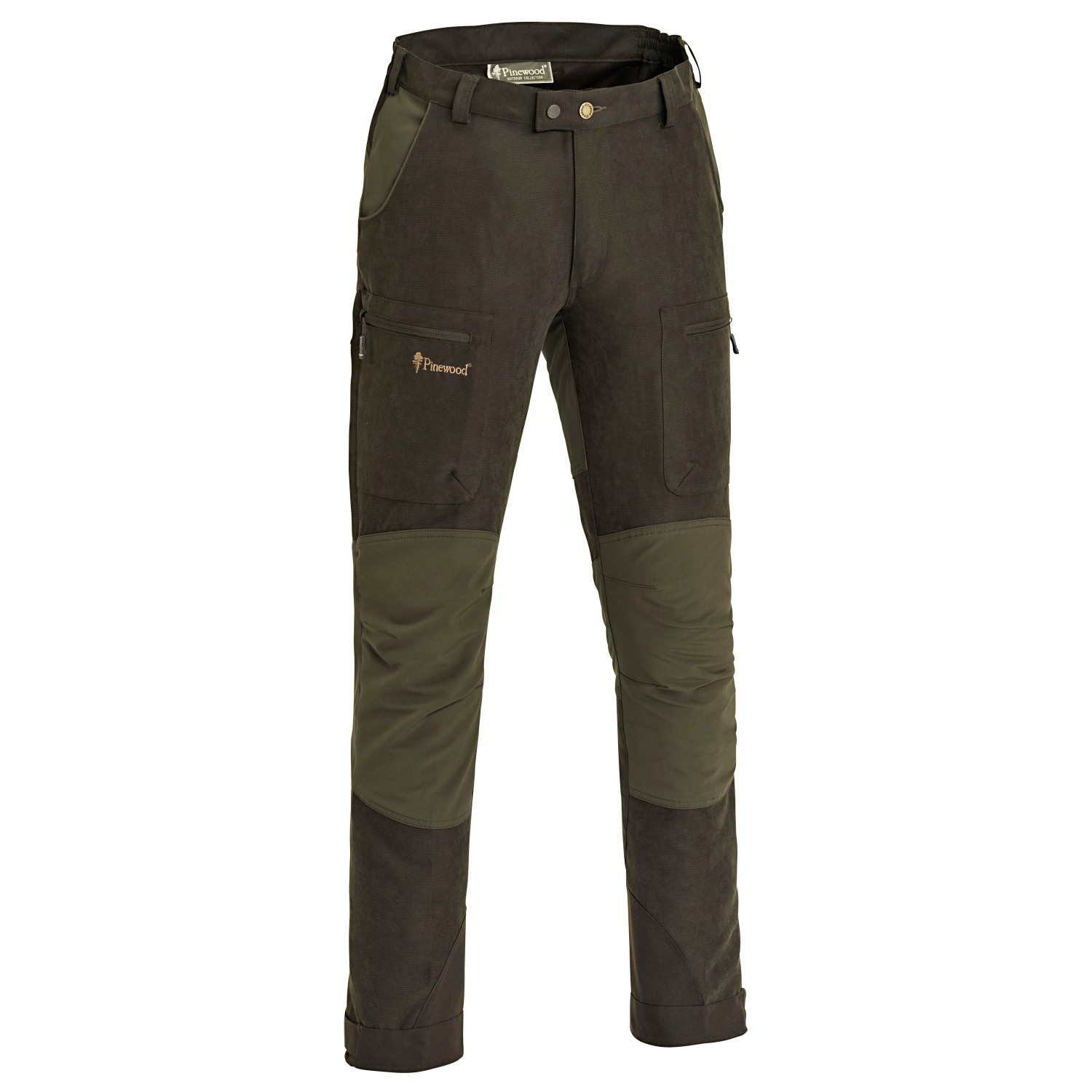 Pinewood Furudal Caribou Hunt Extreme Trouser Men (Suede Brown/D.Olive) 