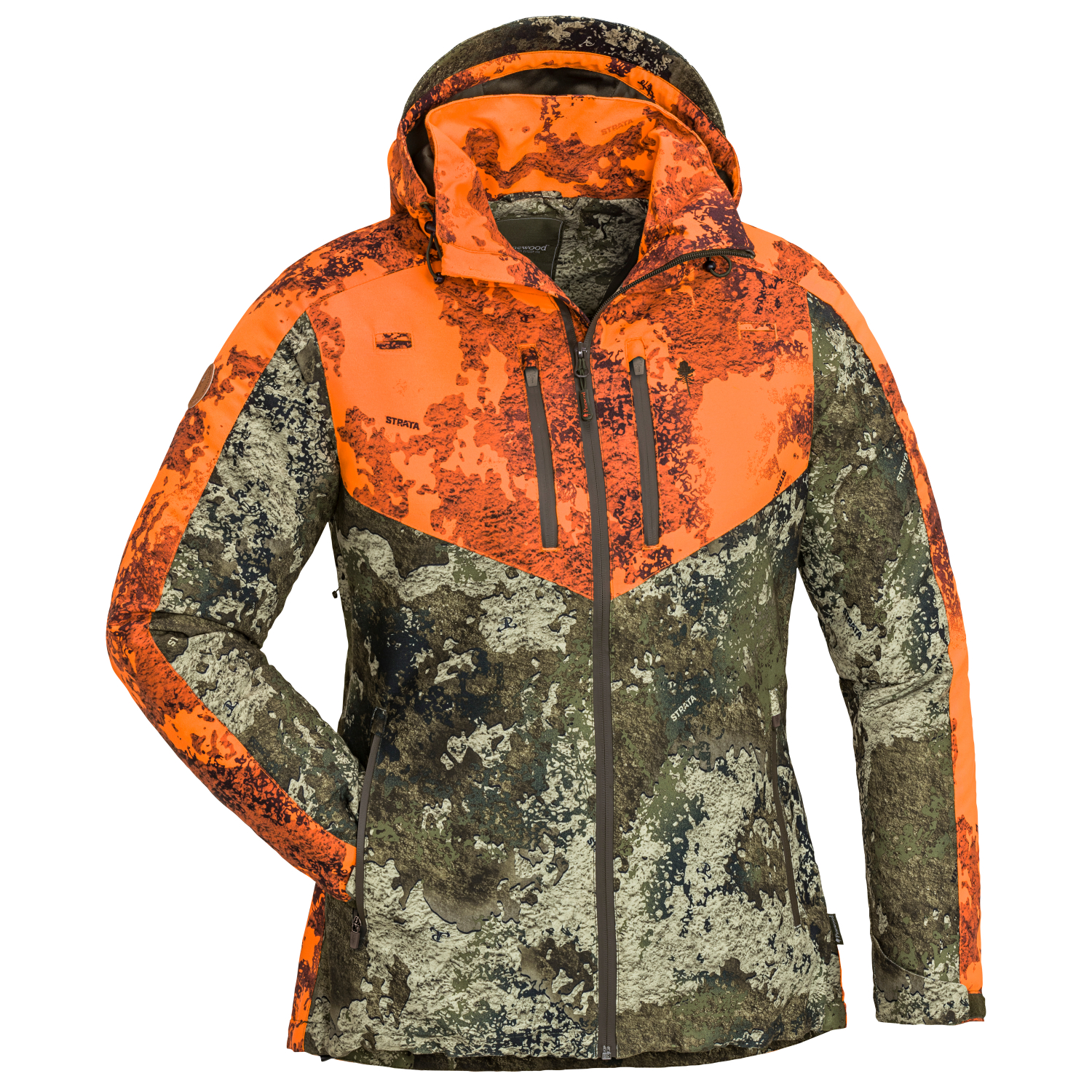 Pinewood Furudal/Retriever Active Camou Jacket Women (Strata/Strata Blaze) 