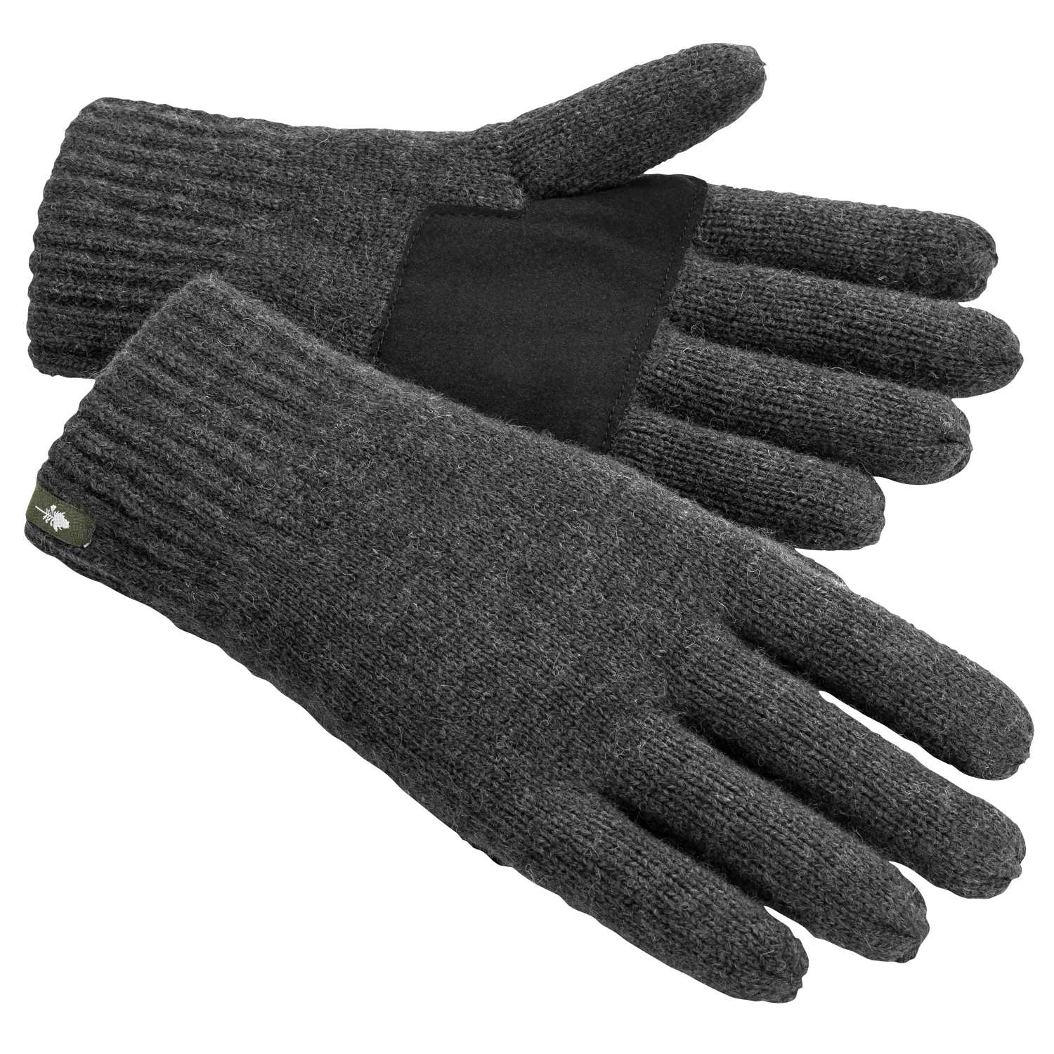 Pinewood Men's Knitted Glove (5-Finger, black) 