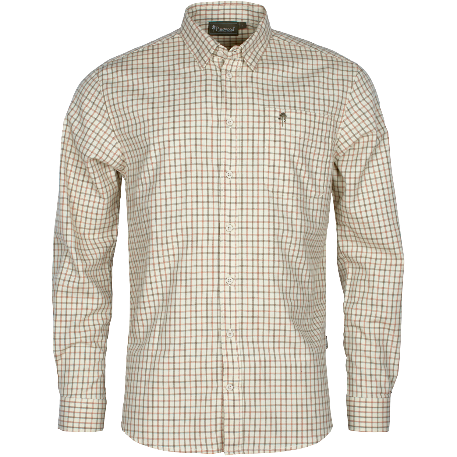 Pinewood Nydala Grouse Shirt Men (Offwhite/Green) 