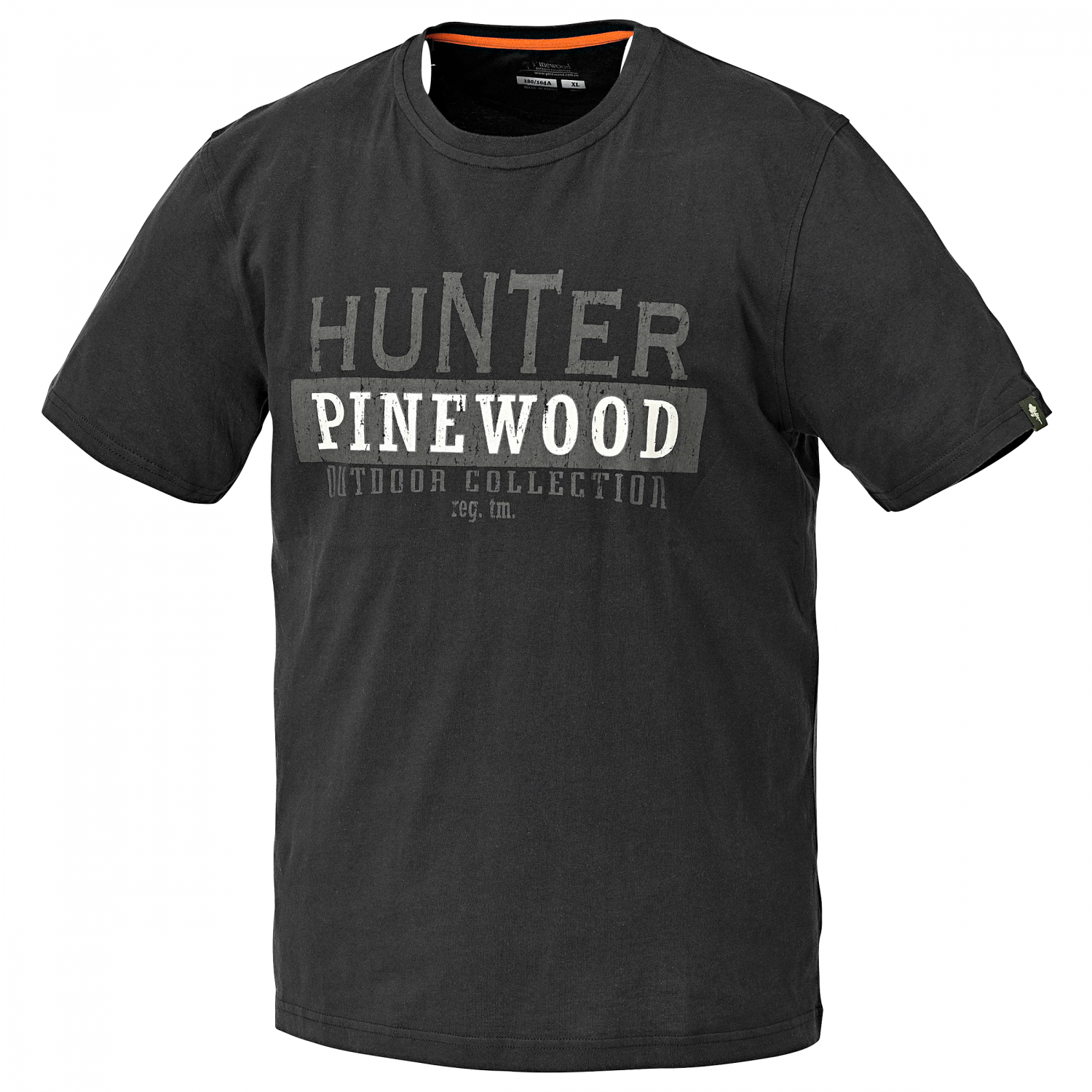 Pinewood Unisex Pinewood T-Shirt HUNTER - black 