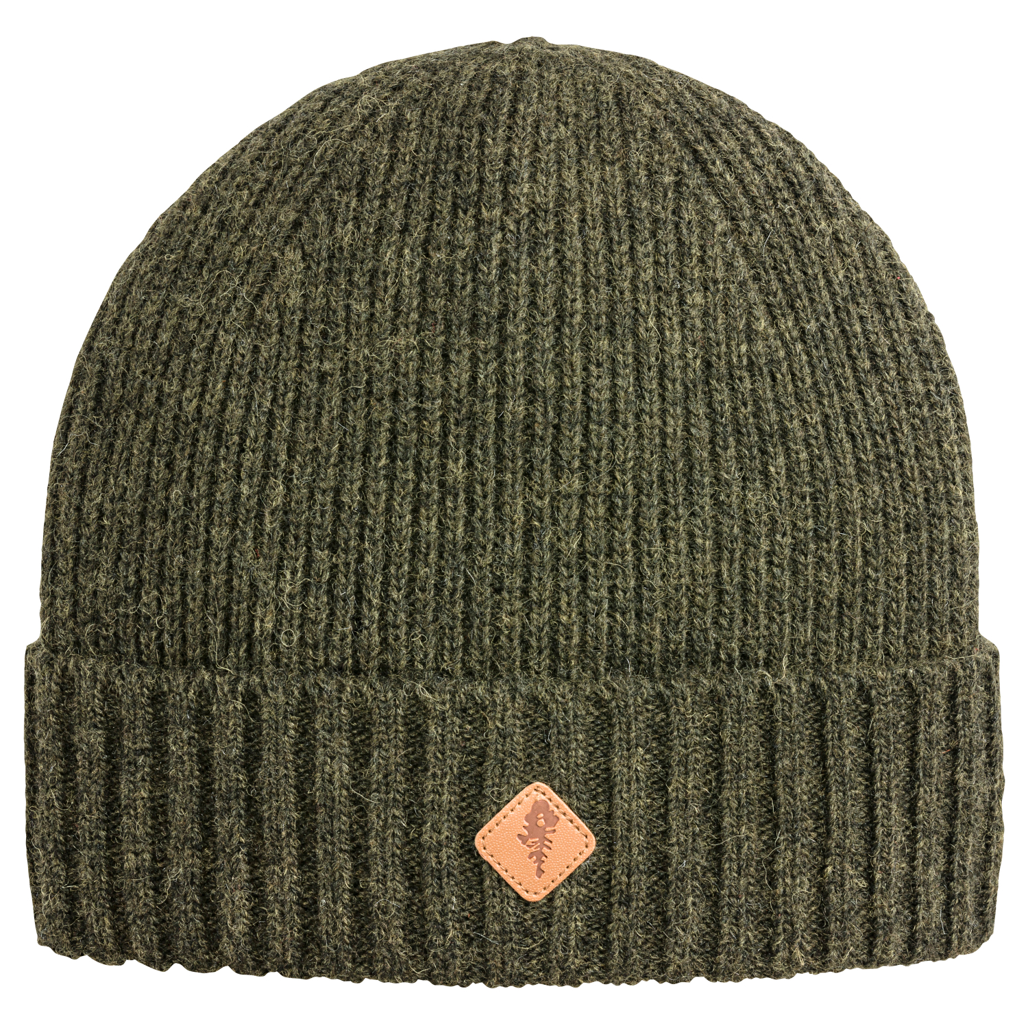 Pinewood Unisex Wool cap (knitted, olive) 