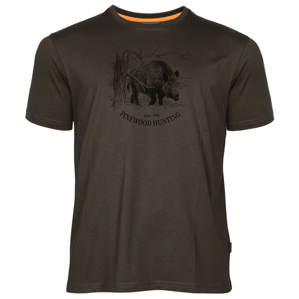 Pinewood Wild Boar T-Shirt Men (Suede Brown) 