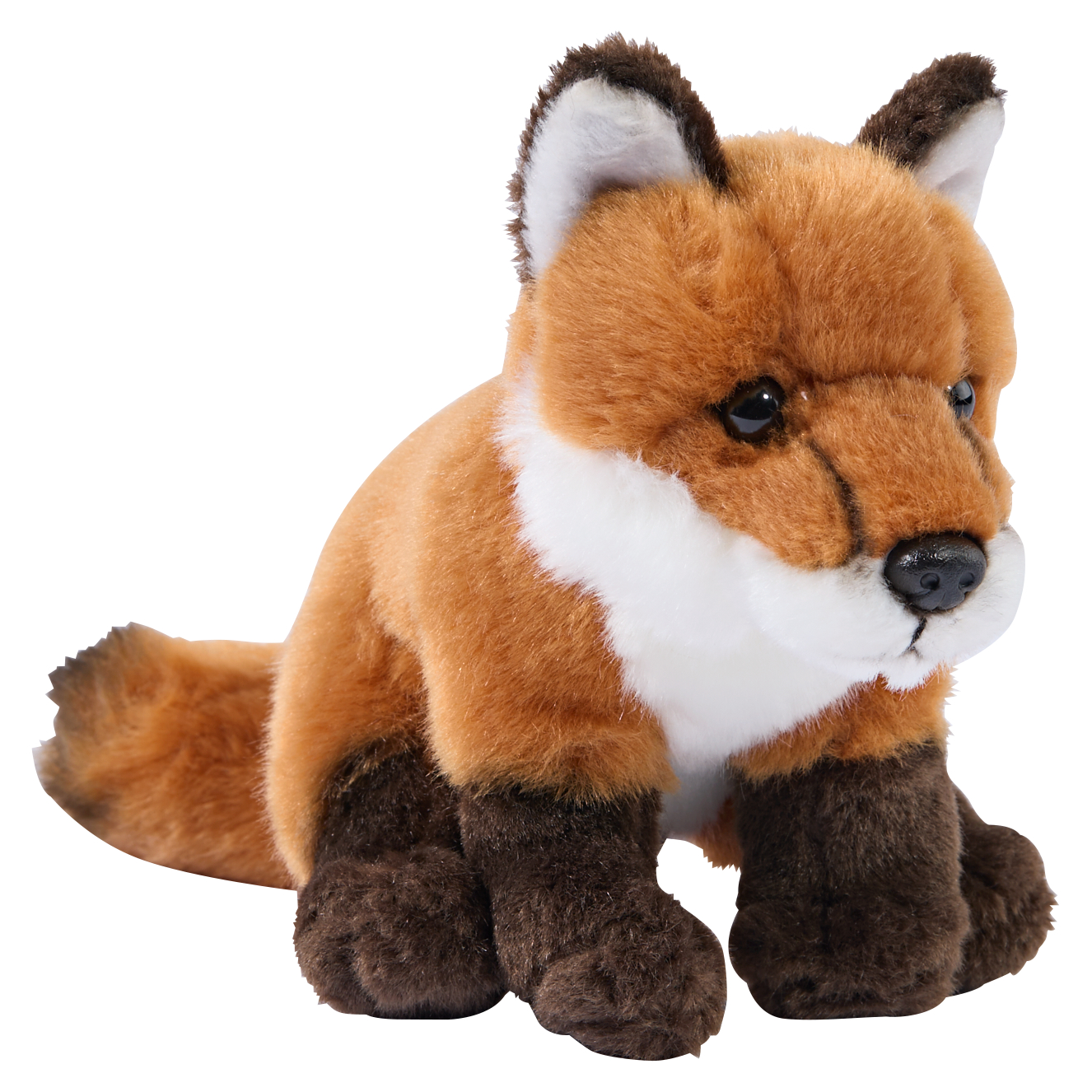 Plush toy fox (sitting) 