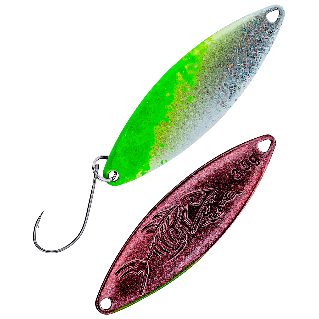 Probaits Balrog Spoon 3,5 g - Salt&Pepper | Toxic Bite (Flipflop) 