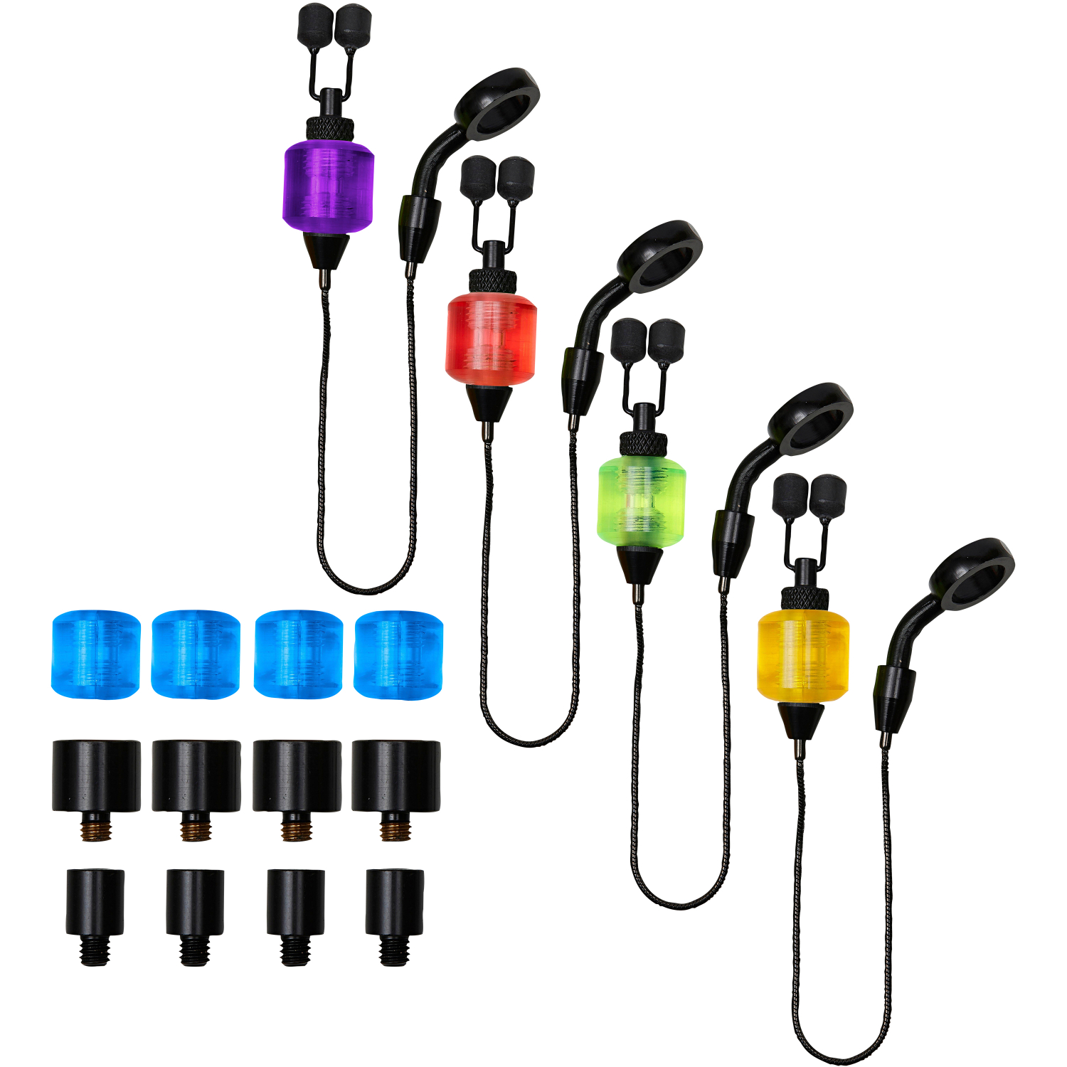 Prologic K1 Mini Hanger Chain (Set 4 Rod red/green/yellow + 4 blue) 