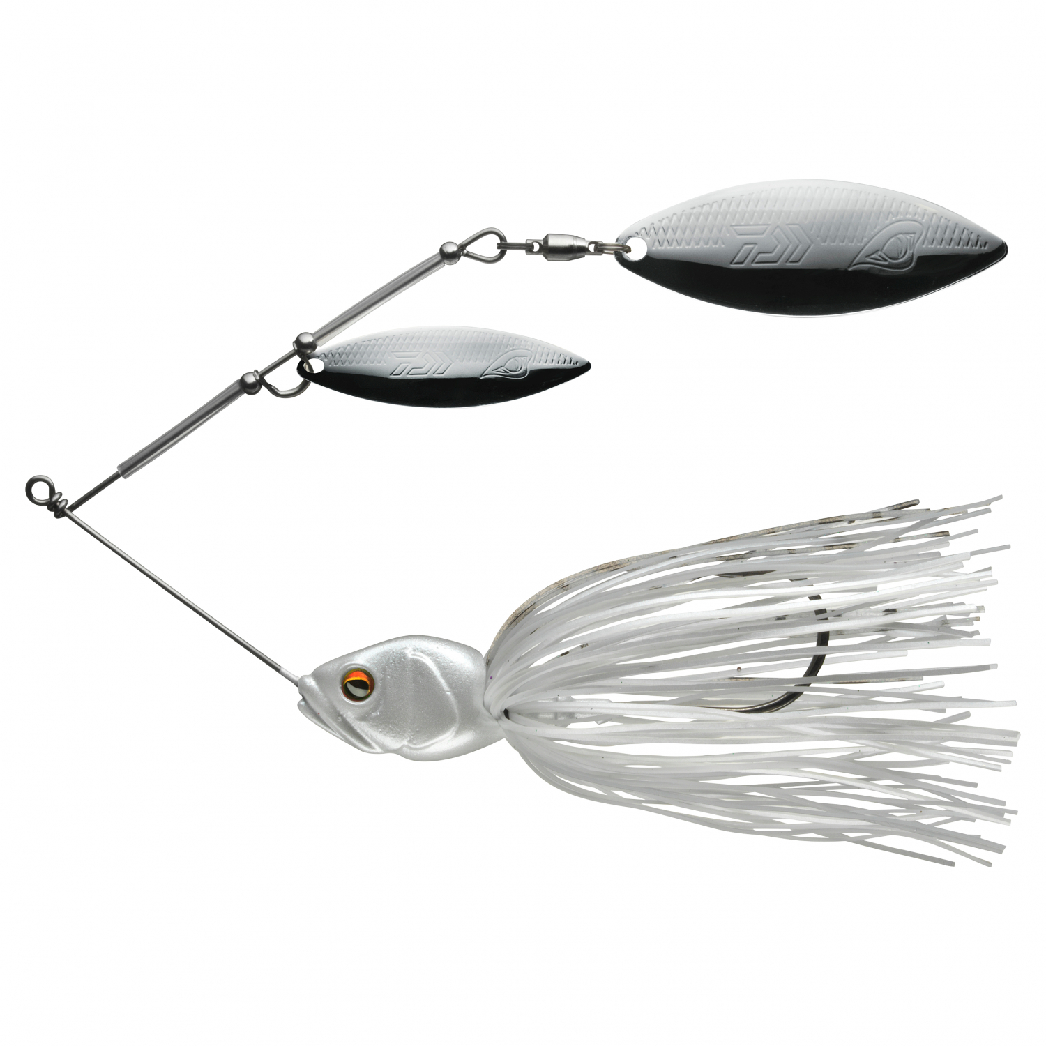 Prorex Tandem DB Spinnerbait (Pearl/Silver) 