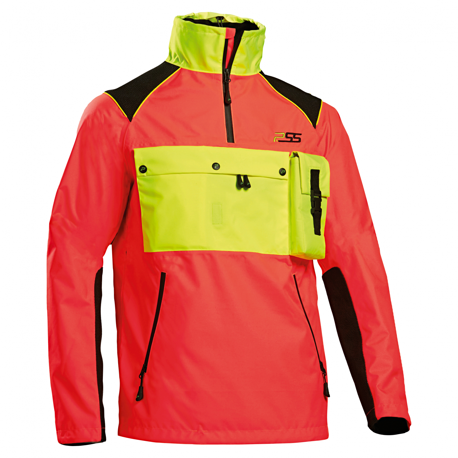PSS X-treme Hybrid Slip-On Jacket Men (Neon Red/Yellow) 