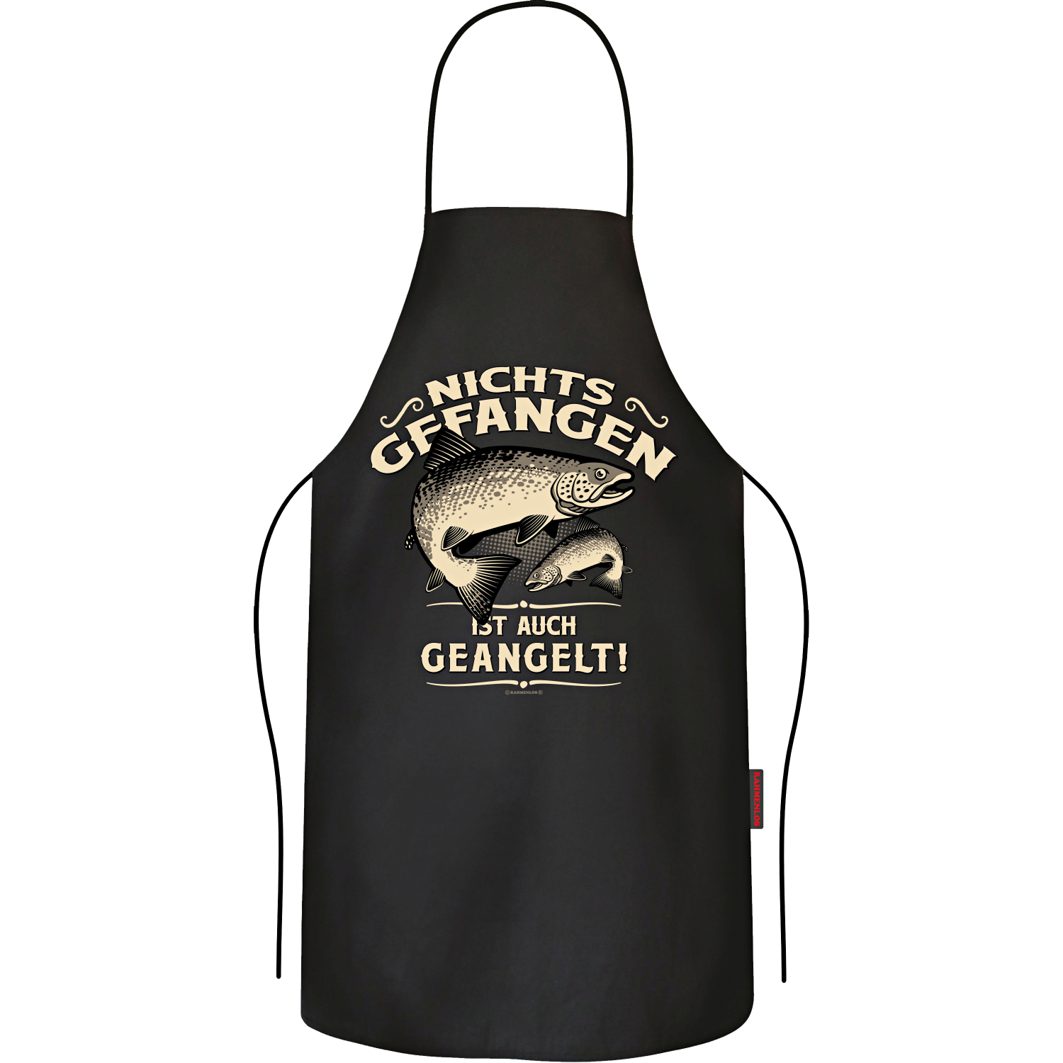 Rahmenlos Apron - Nichts gefangen ist auch geangelt 
