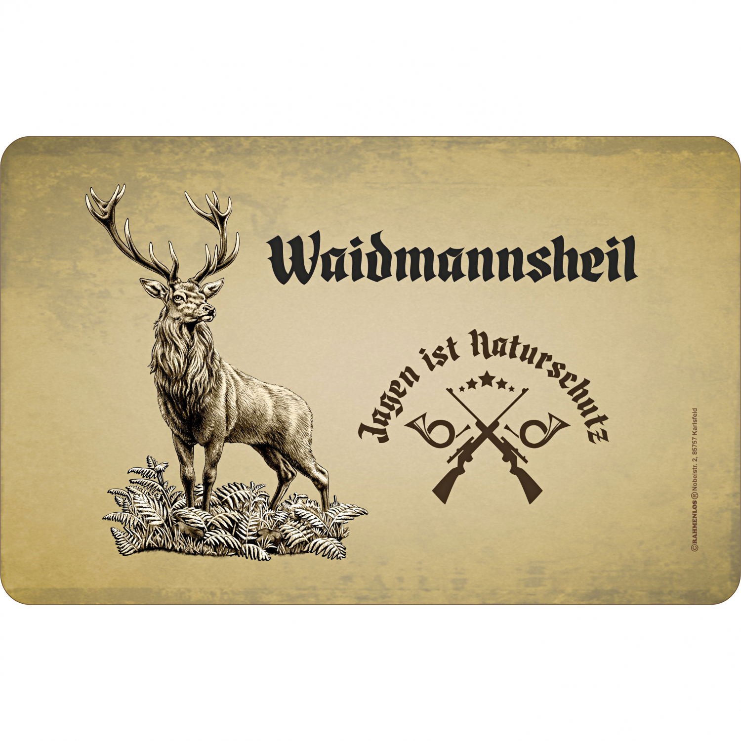 Rahmenlos Breakfast board - Waidmannsheil 