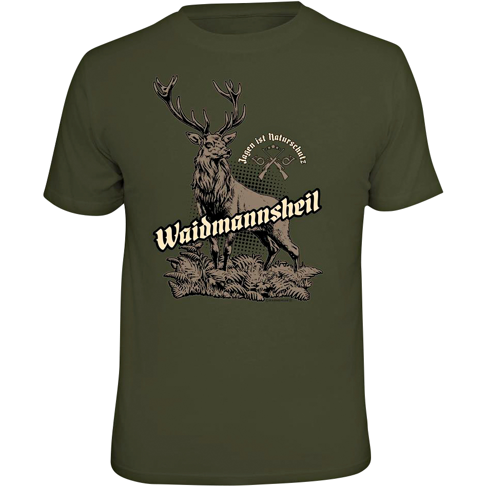 Rahmenlos "Waidmannsheil" T-Shirt Men (Olive) 