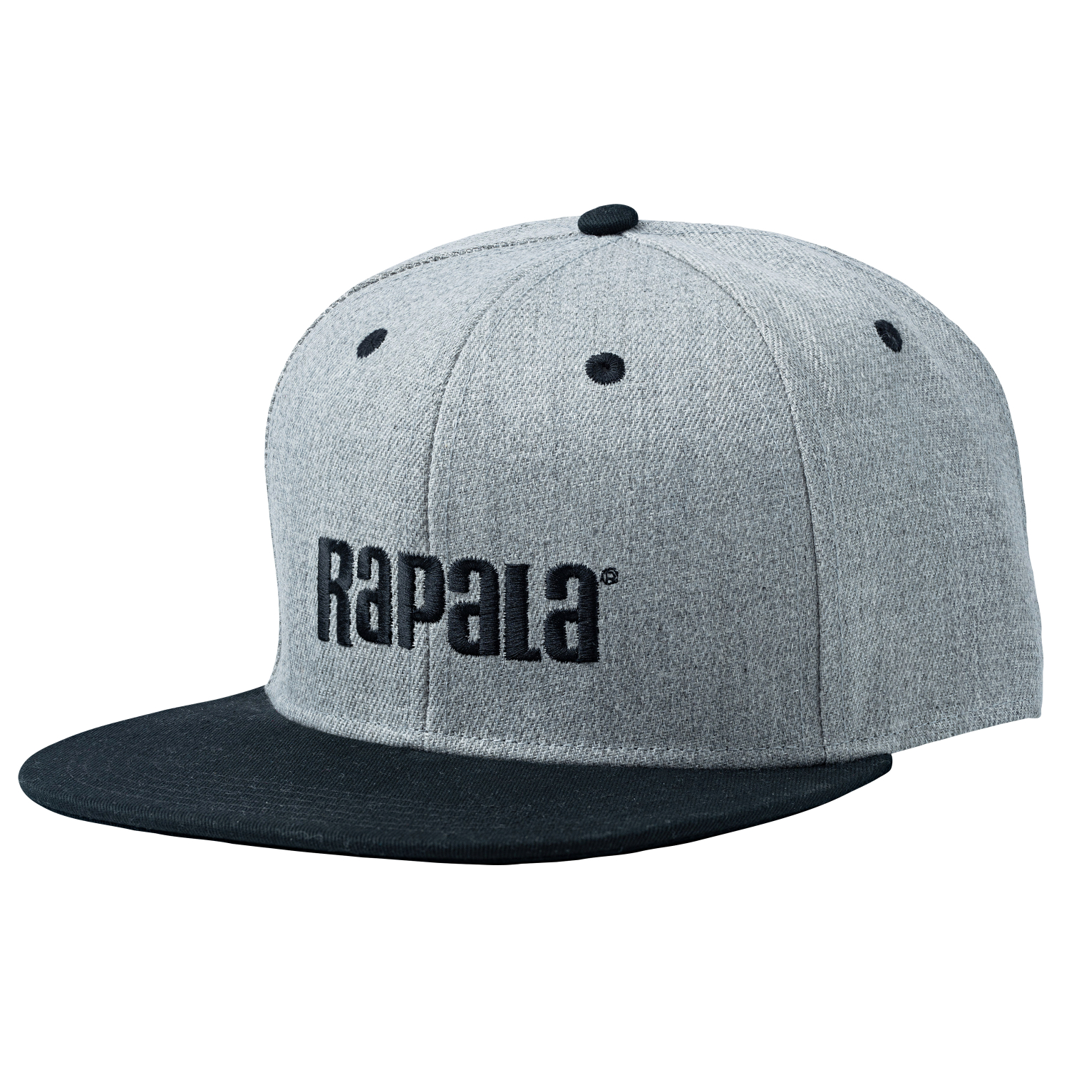 Rapala Flat Brim Cap (gray / black) 