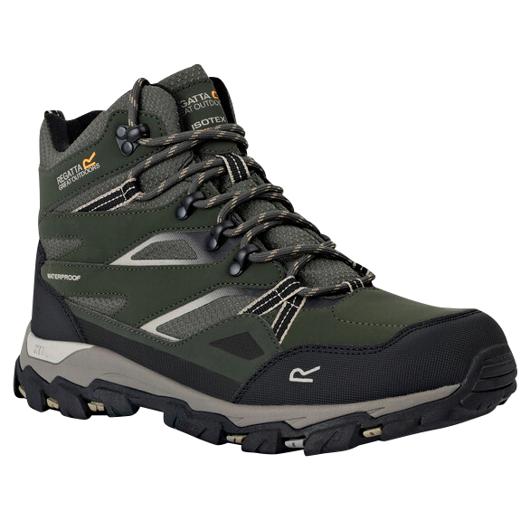 Regatta Holcombe III Hiking Boots Men (Dark Khaki/Gold Sand) 