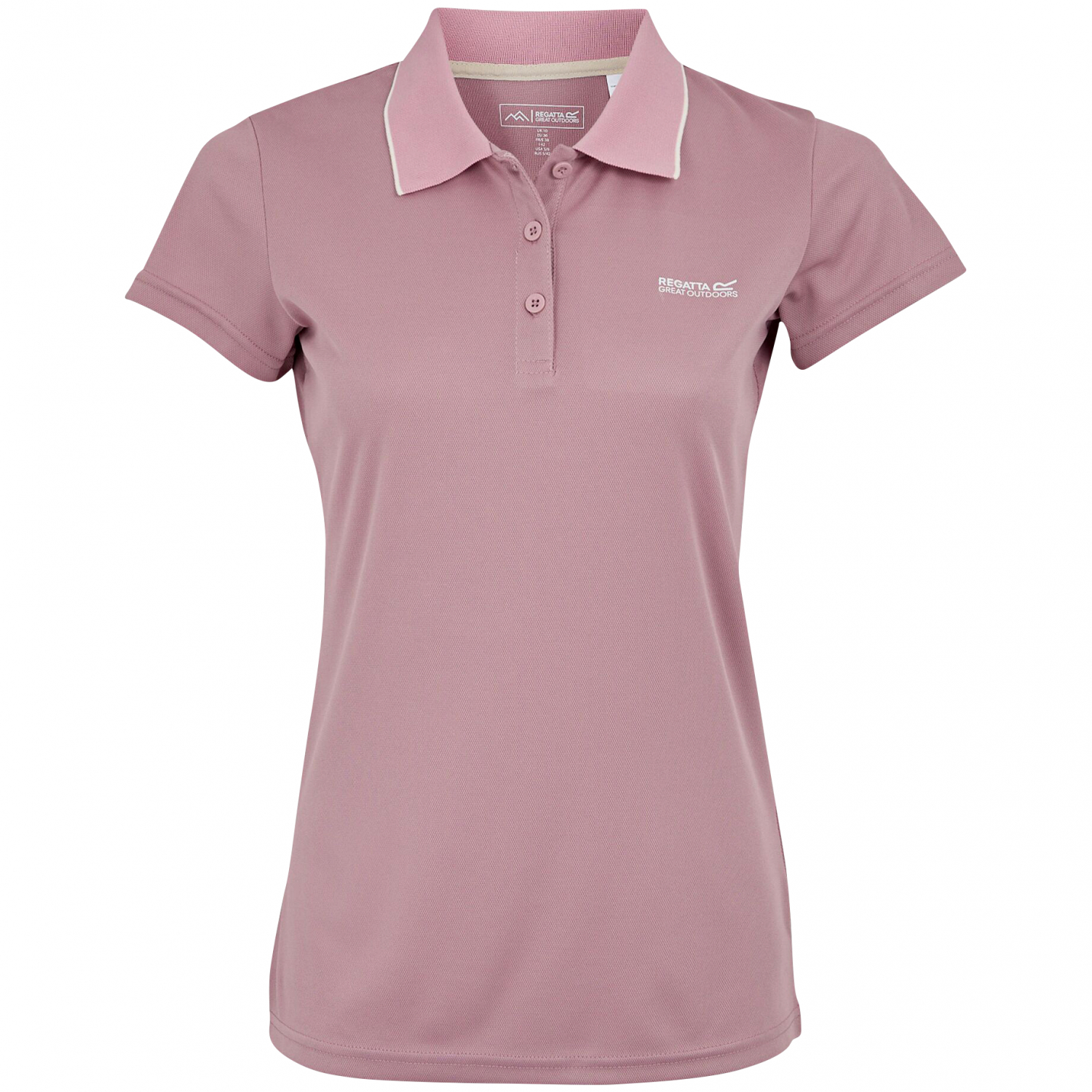Regatta Maverick V Polo Shirt (Pink) 