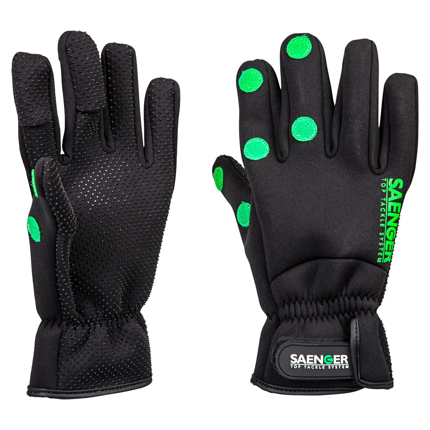 Sänger Power Gripp Thermo Glove Unisex (Black/Green) 