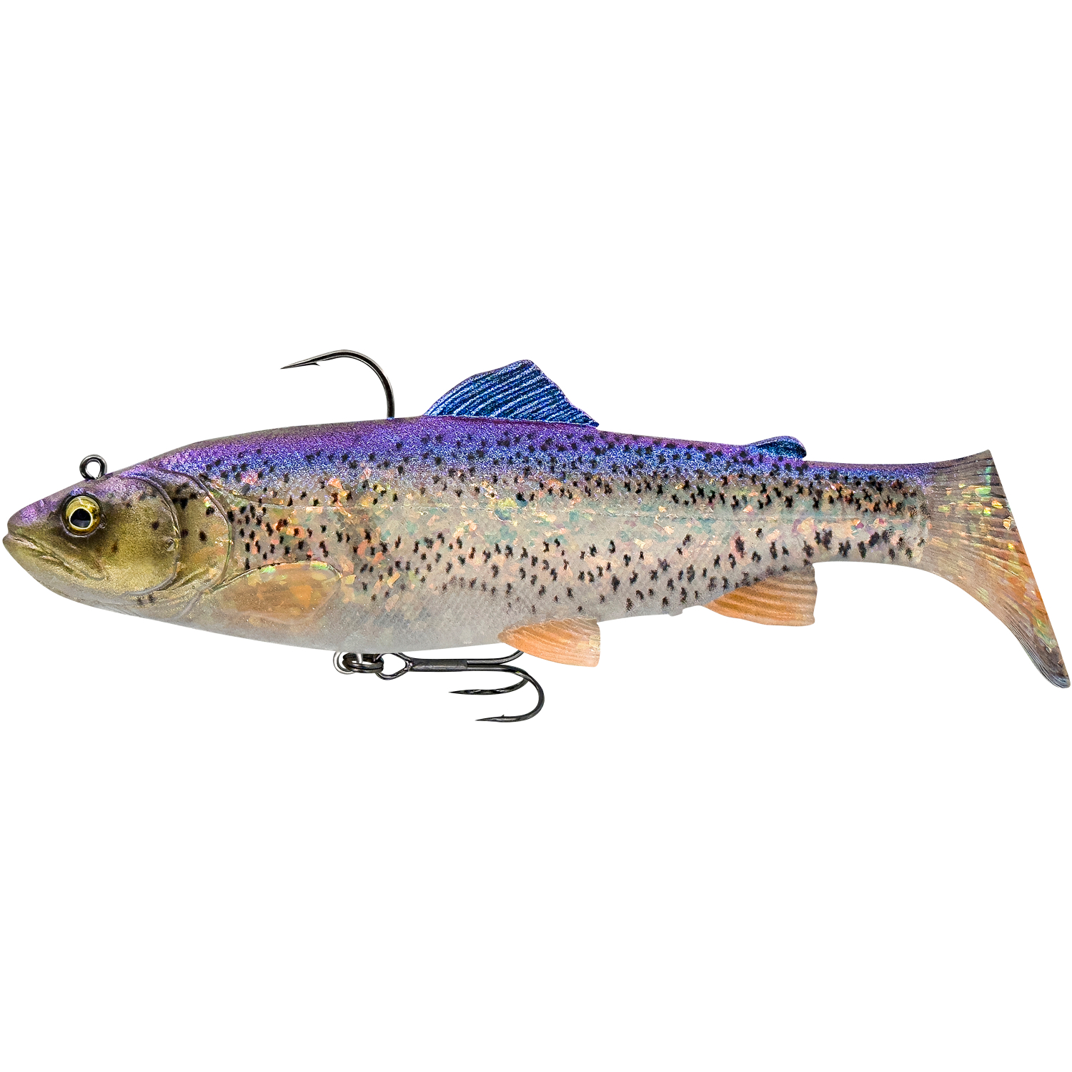 Savage Gear 3D Trout Rattle Shad (Clear Blue Trout) 