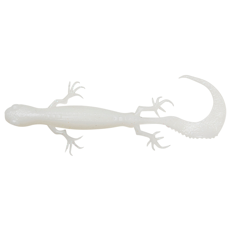 Savage Gear Creature baits 3D Lizard (Albino Flash) 