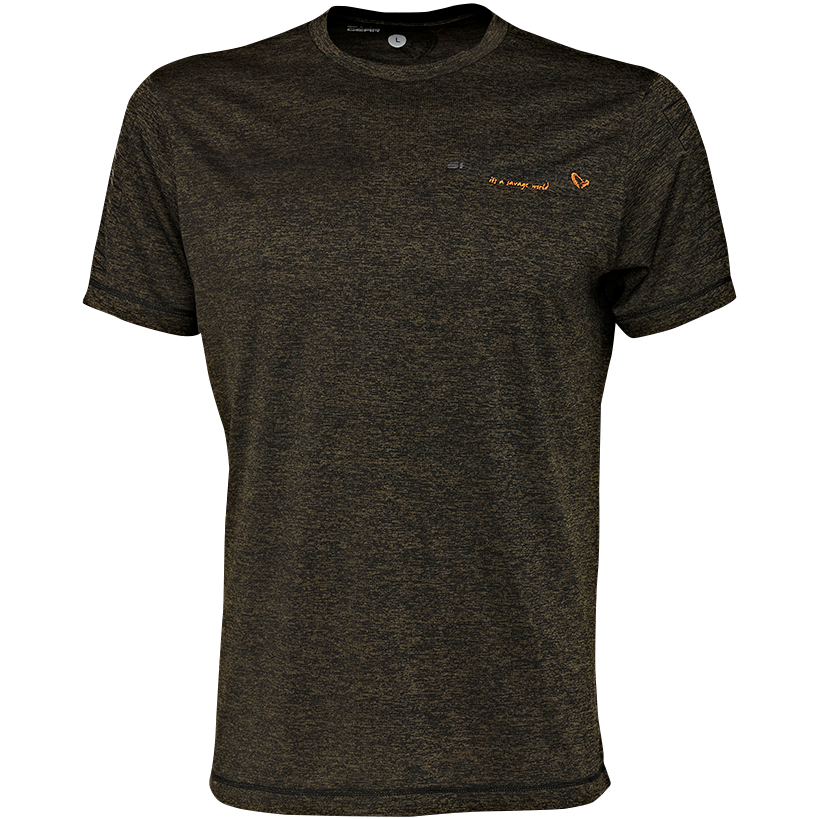 Savage Gear Men's T-Shirt Fighter Stretch 