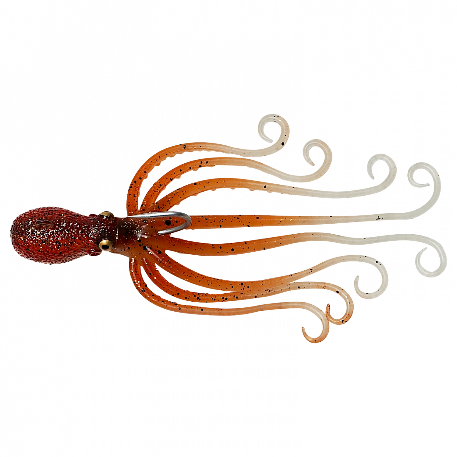 Savage Gear Softbait 3D Octopus (Brown Glow) 