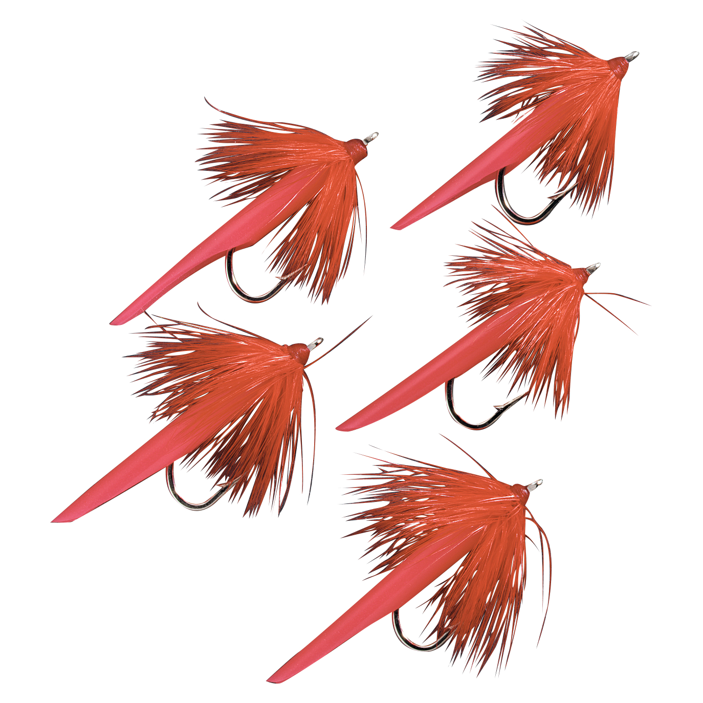 Seapoint Standard Cod Flies (japanese red) 