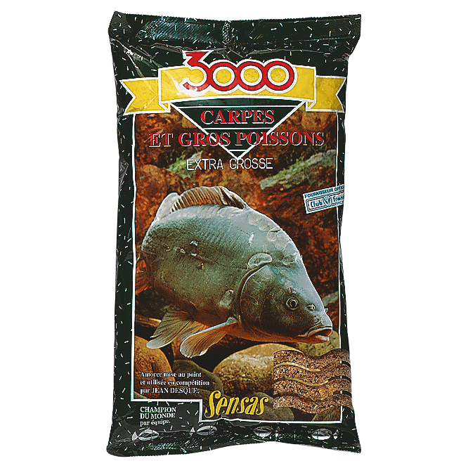 Sensas Particle Baits 3000 Carpes (Extra Course) at low prices
