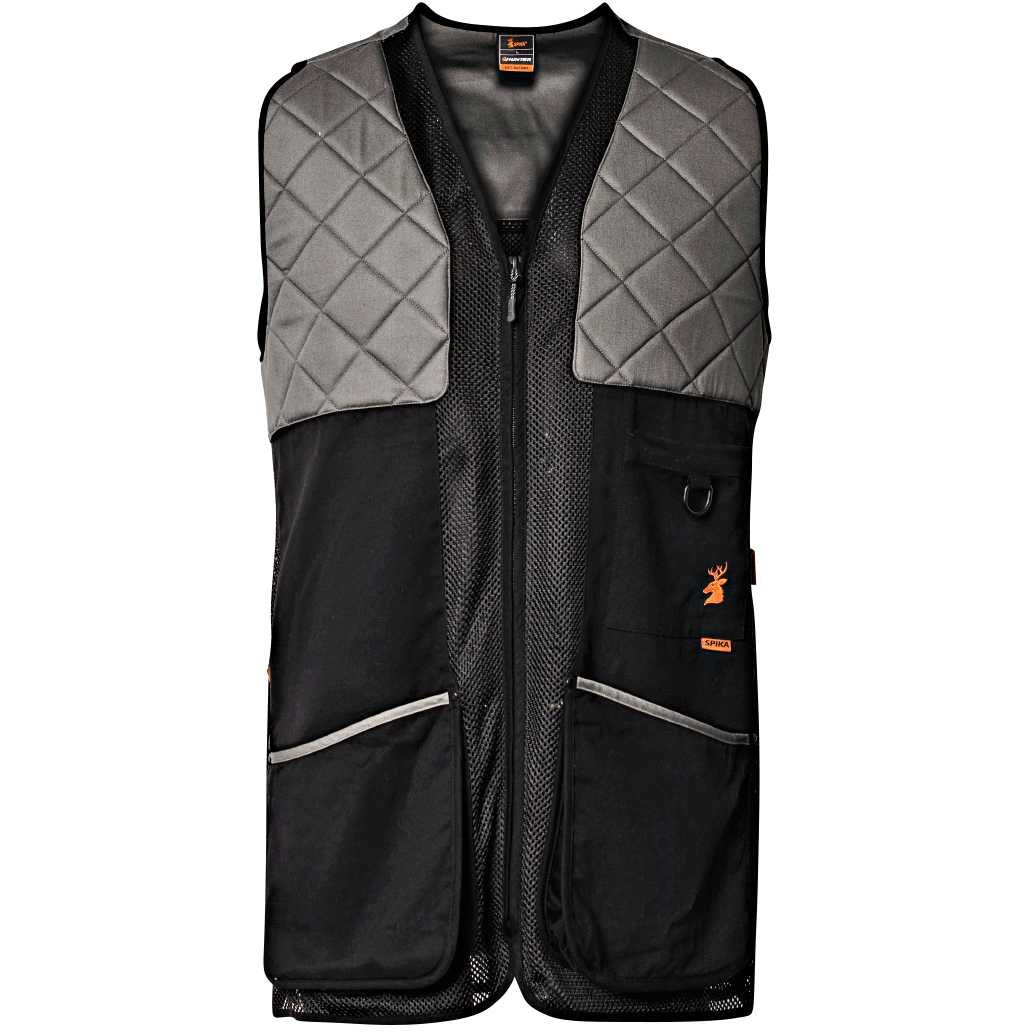 Shooting Vest Men (Charcoal) 
