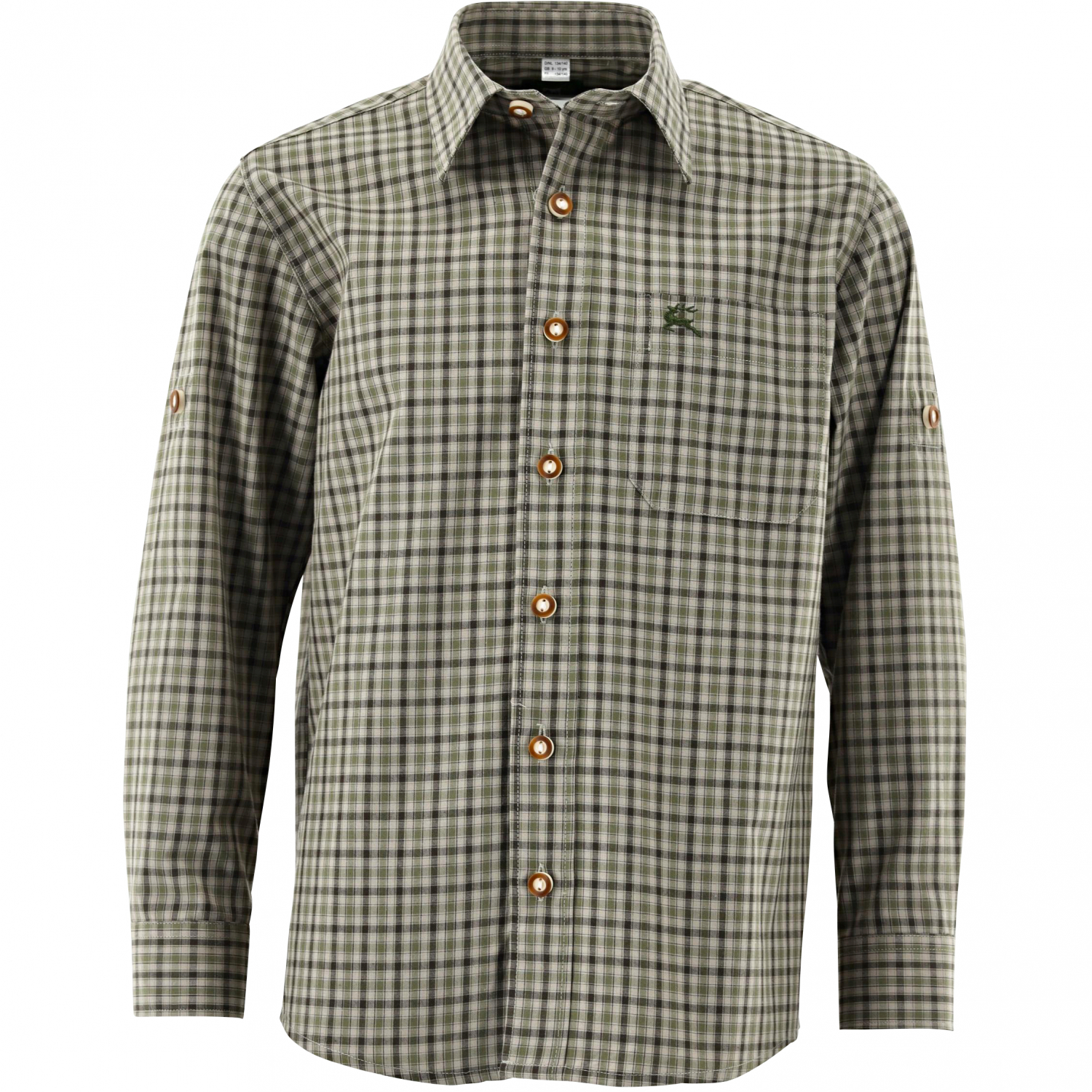 Skimli Shirt 1/1 Sleeve Children (Olive) 