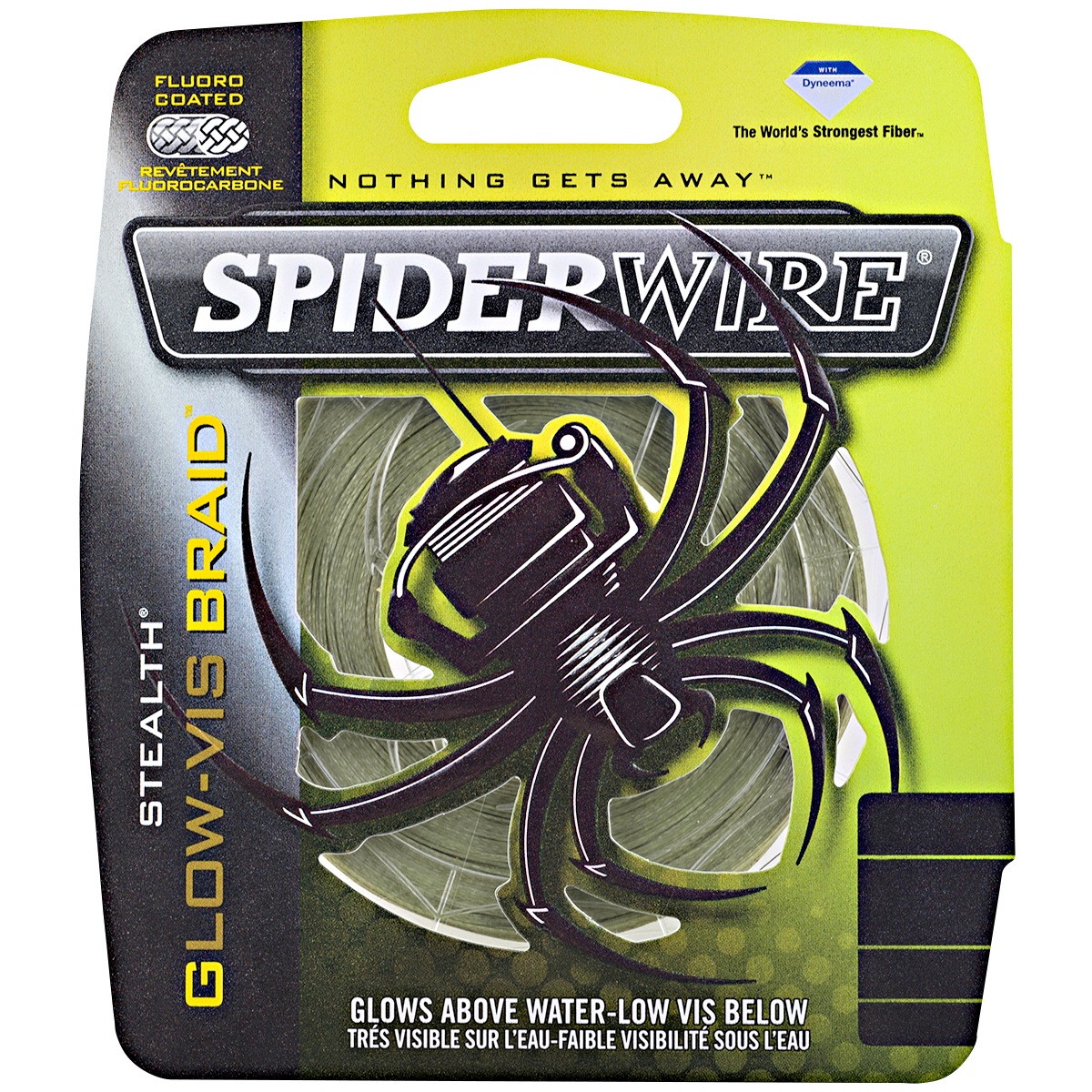 Spiderwire Fishing Line Stealth Glow-Vis Braid (Glow-Vis) at low prices