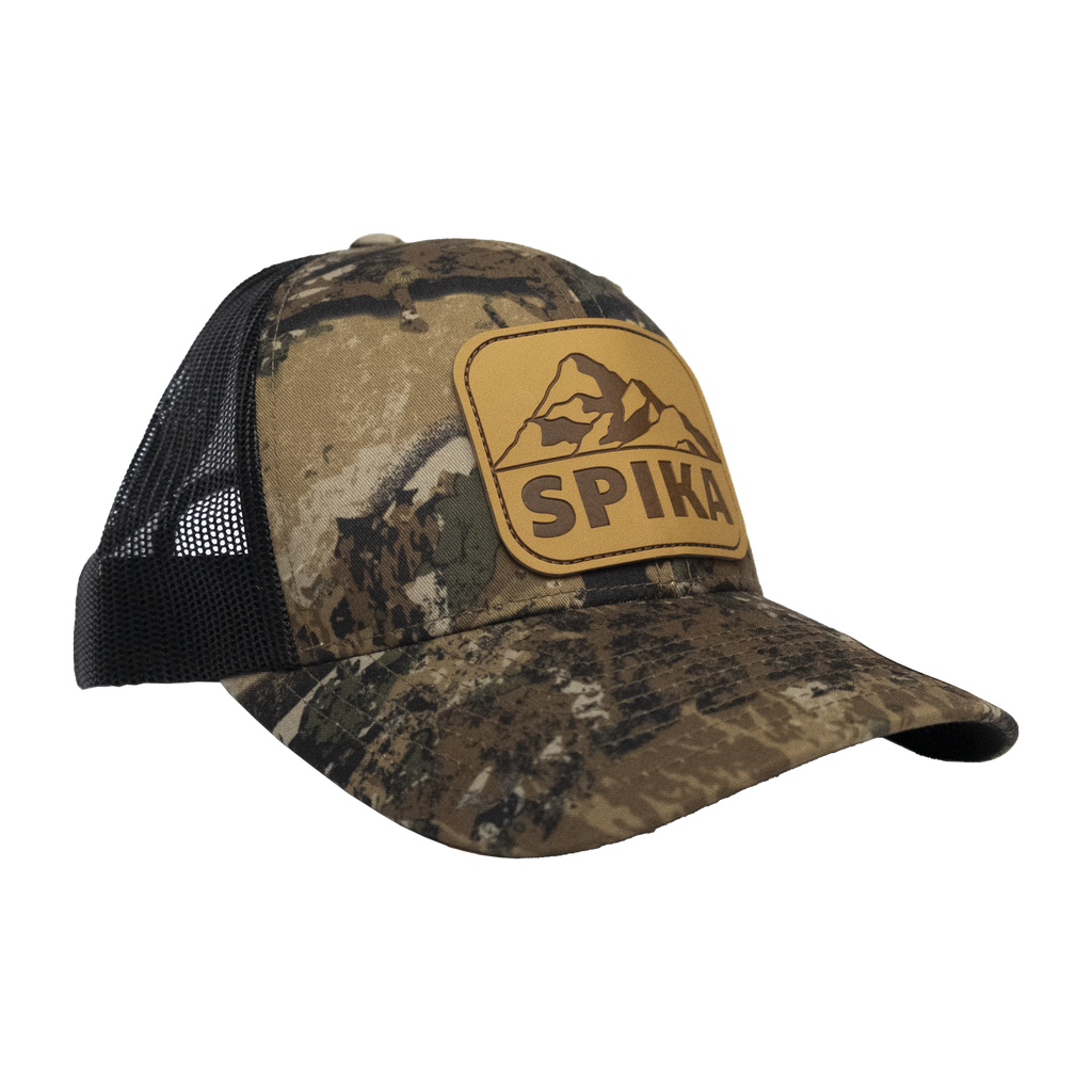 Spika Patch Trucker Cap Unisex (Mountain Camp/ Black) 