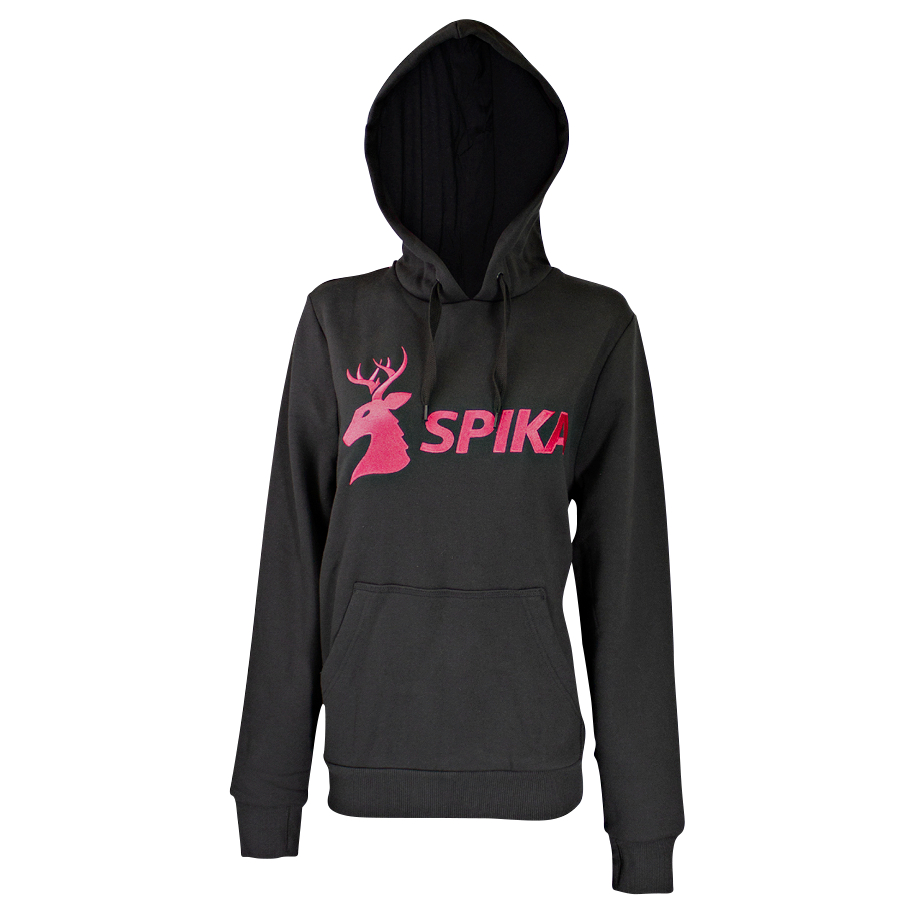 Spika Women's GO Classic Hoodie (Black) 