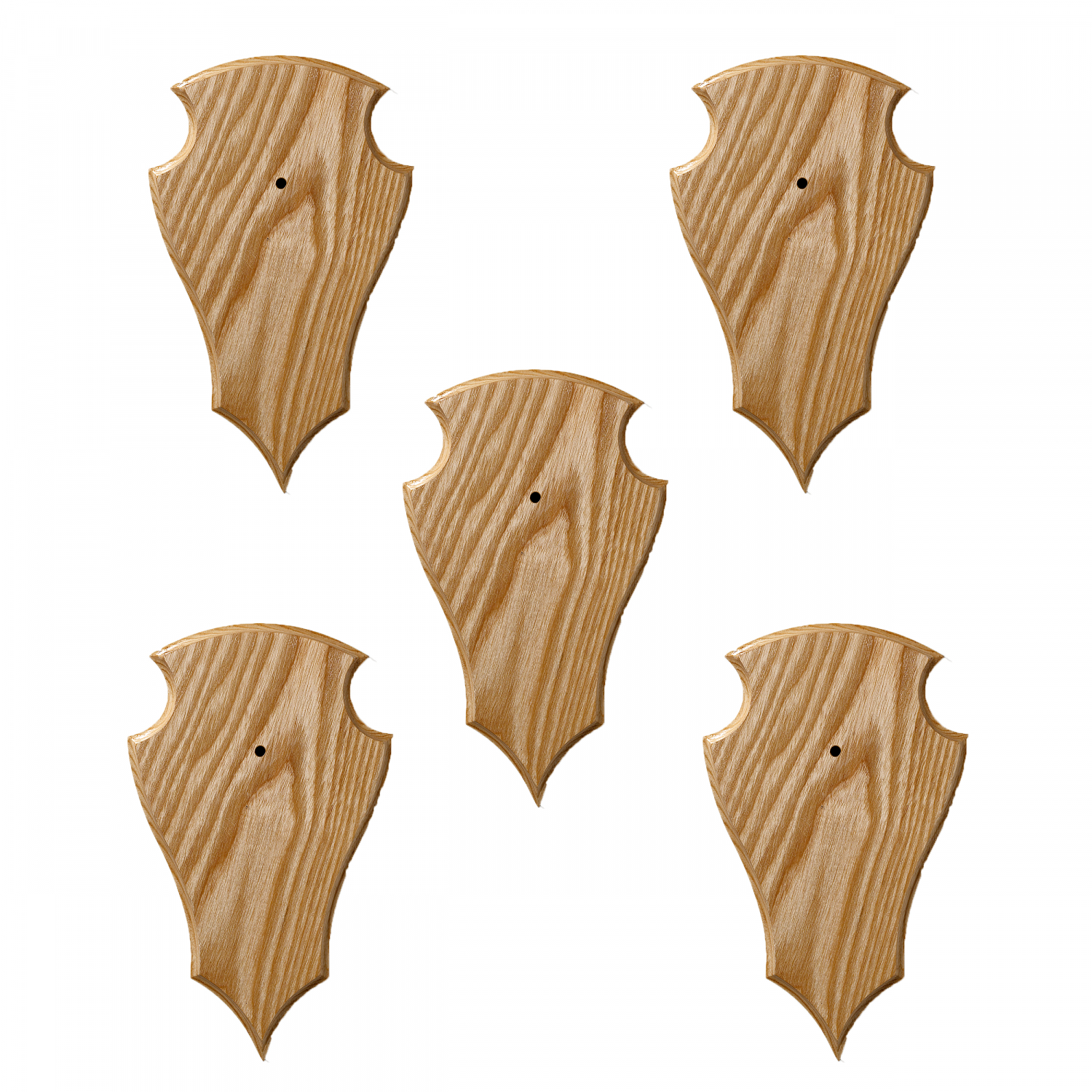 Stag Horn Shield (small, 5 as a set) 