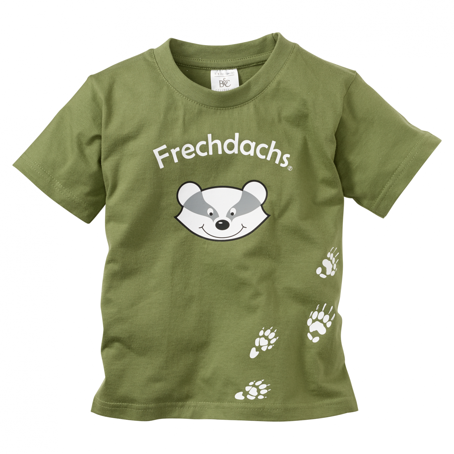 T-Shirt ‘Frechdachs’ Kids (Olive) 