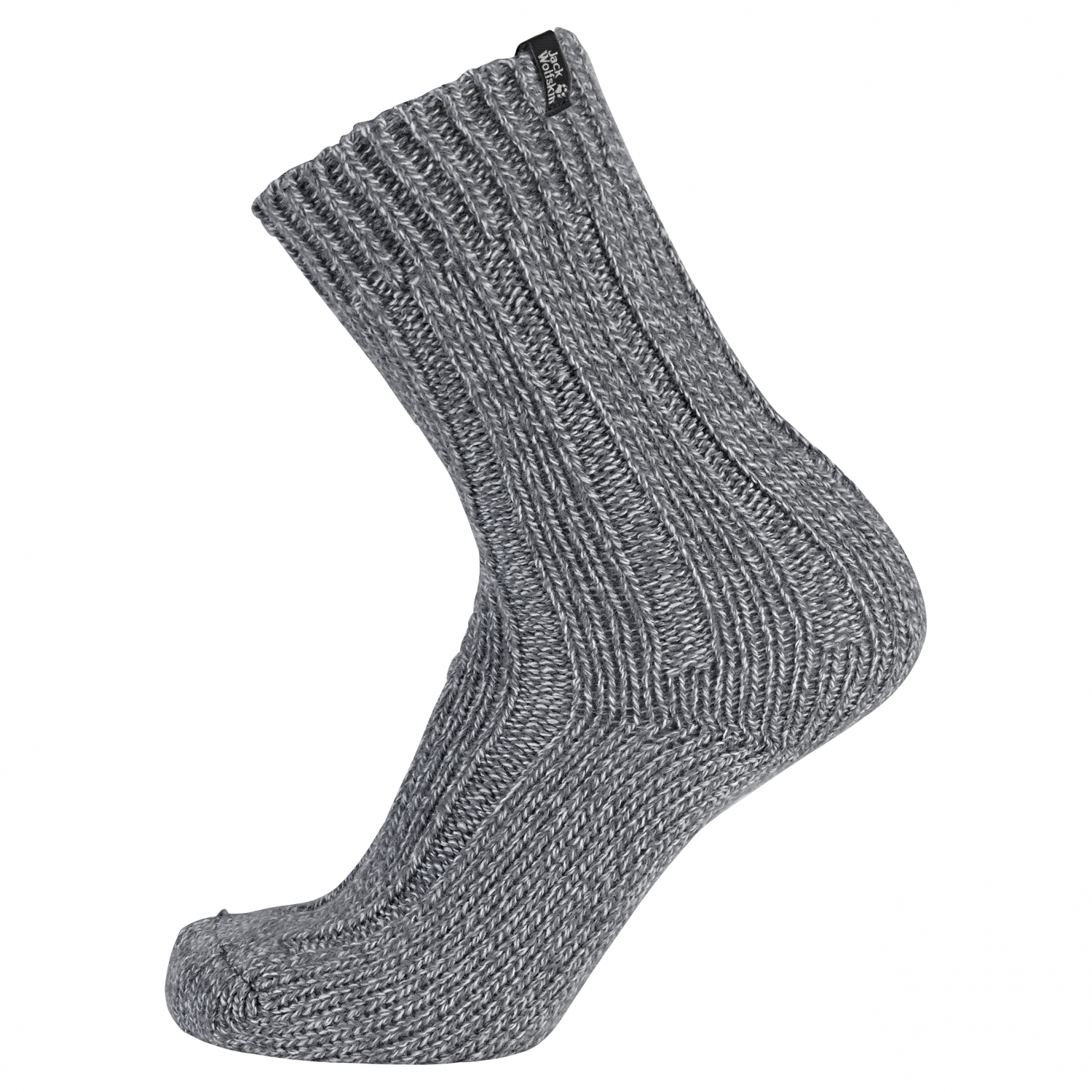 Unisex Jack Wolfskin Unisex Socks RECOVERY WOOL (grey) 
