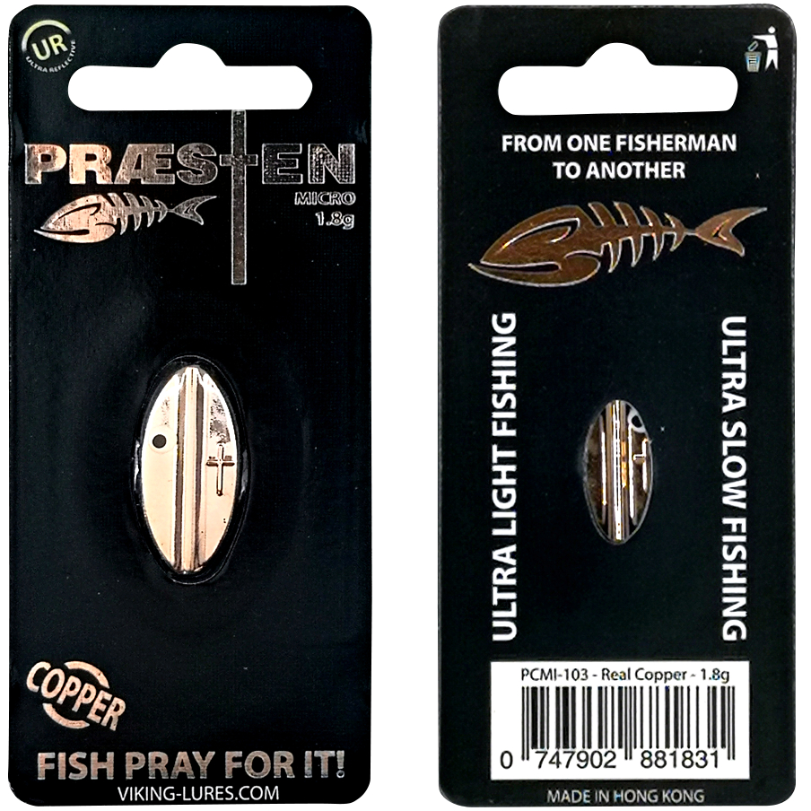 Westin Inline Bait Præsten Mikro (Real Copper) 