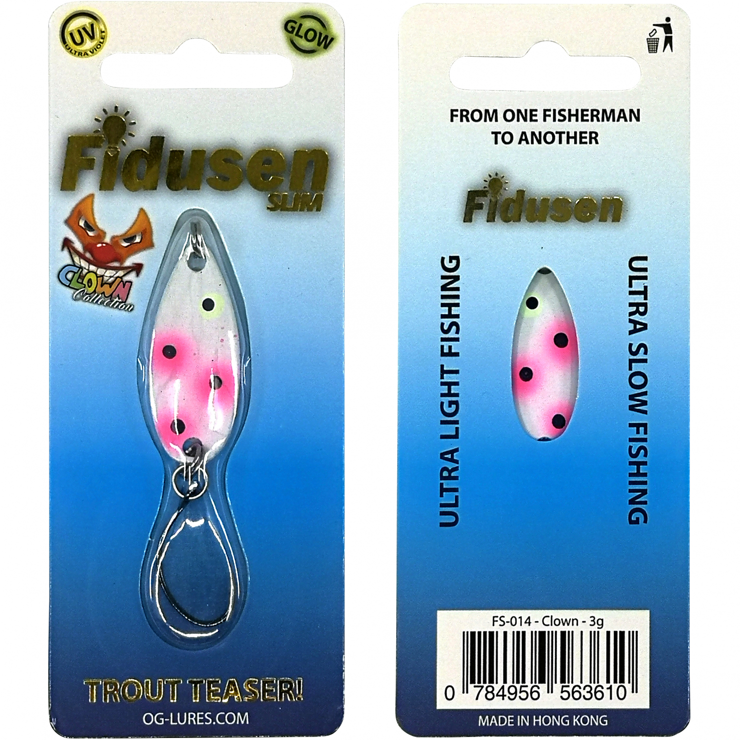 Westin Micro Bait Fidusen Slim (Clown) 