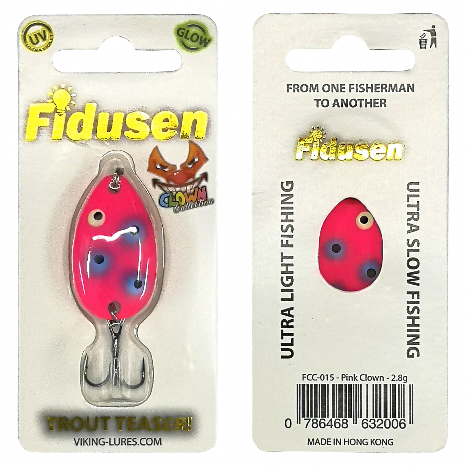 Westin Spoon Fidusen (Pink Clown) 