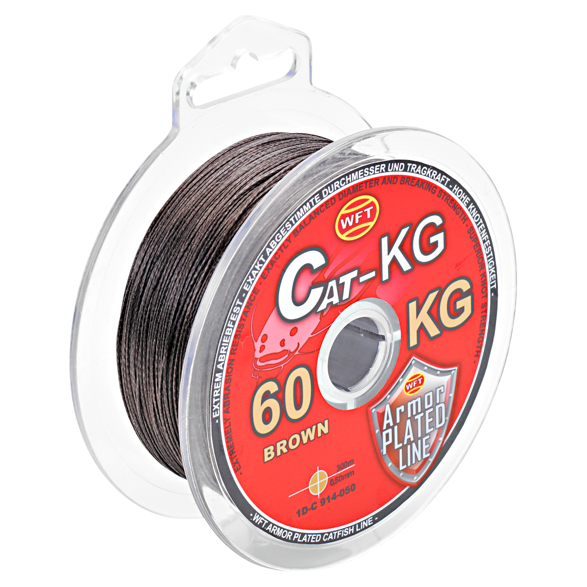 WFT Fishing Line Cat KG (brown, 300 m) at low prices