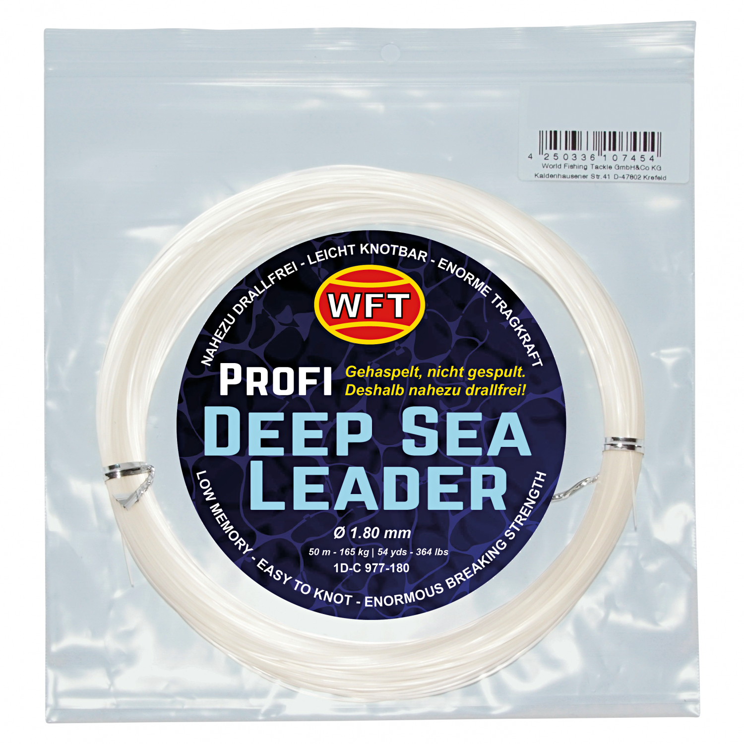 WFT Fishing line KG Mono Deep Sea Leeder at low prices