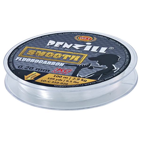 WFT Fishing Line Strong Fluorcarbon (clear, 100 m) 