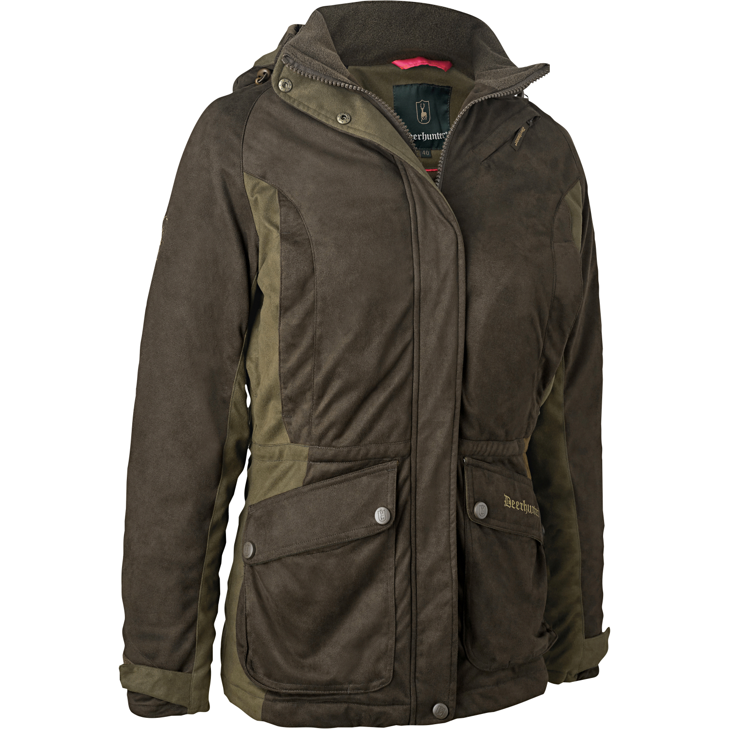 Women's Estelle winter jacket (brown) 