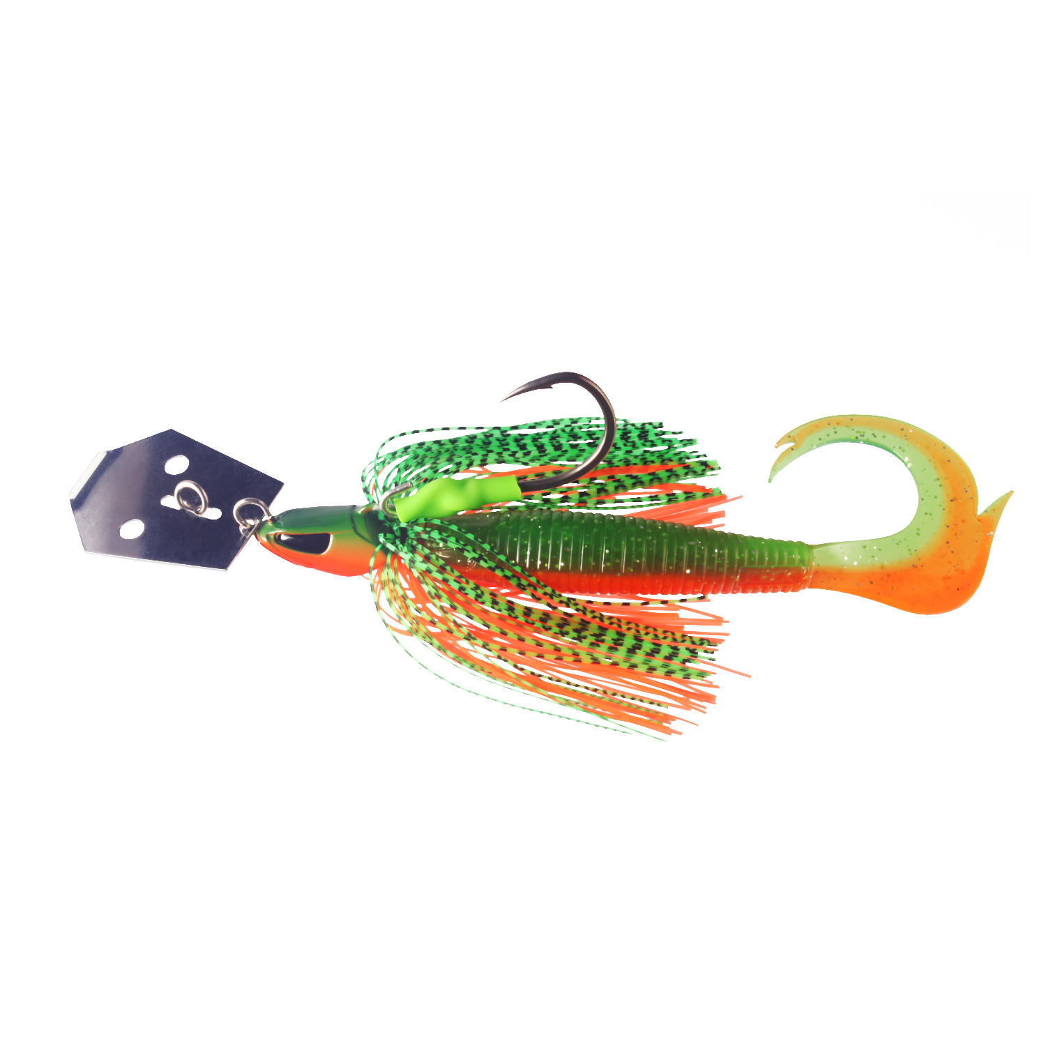 Zeck Bladed Cat Jig (Fire Perch) 