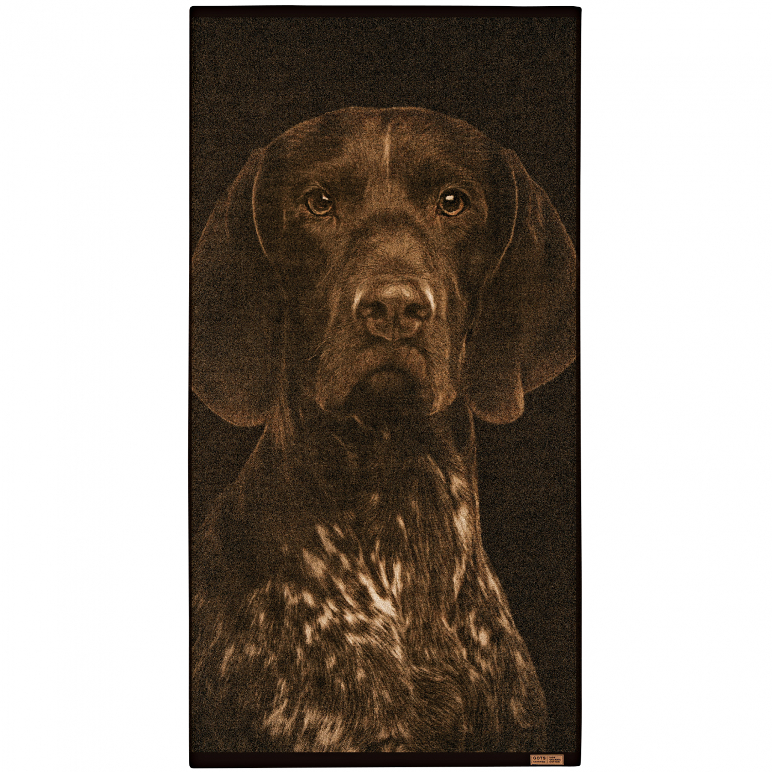 Zwoltex Towel featuring a “Pointer” design 