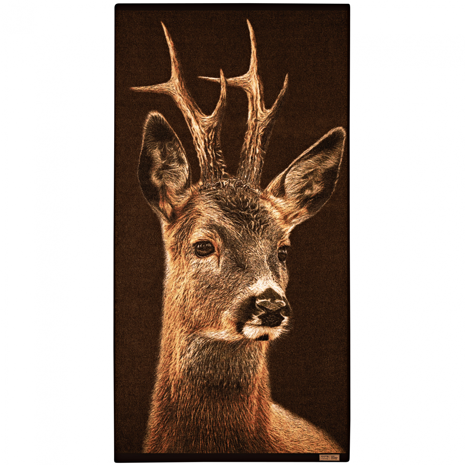 Zwoltex Towel featuring a ‘Roebuck’ design 