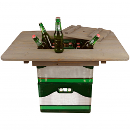 Akah Beer crate table