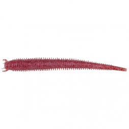  Gulp!® Saltwater Fat Sandworm (Clear Red Fleck)