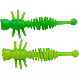  PowerBait Power Larvae (Spring Green/Sunshine Yellow)